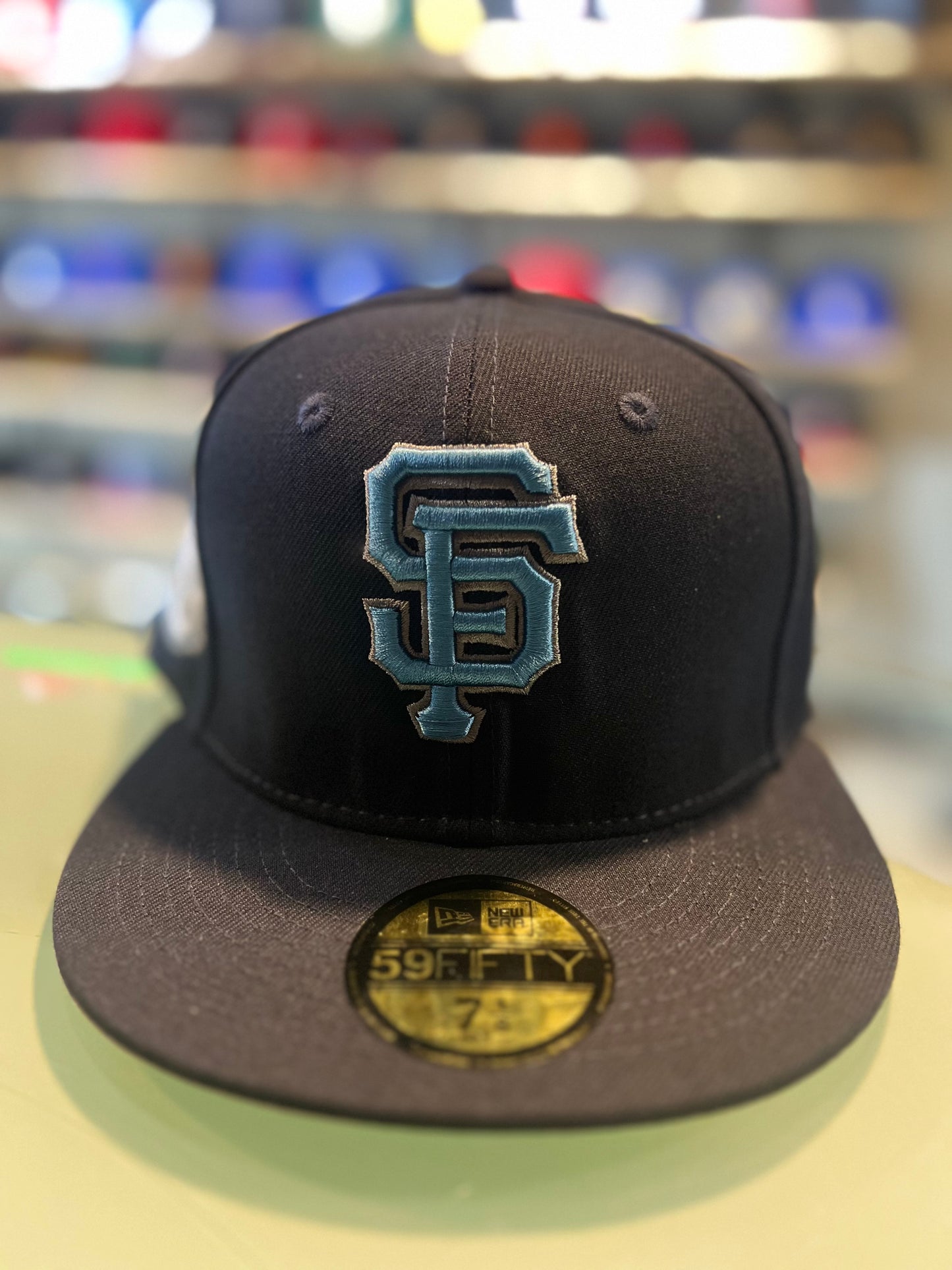 Men's New Era 59Fifty Galaxy Pack San Francisco Giants 2000 Inaugural Patch Hat – Navy