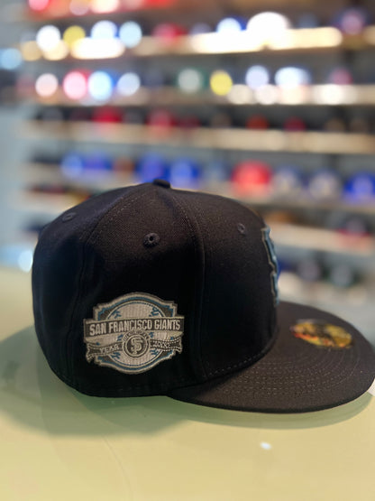 Men's New Era 59Fifty Galaxy Pack San Francisco Giants 2000 Inaugural Patch Hat – Navy